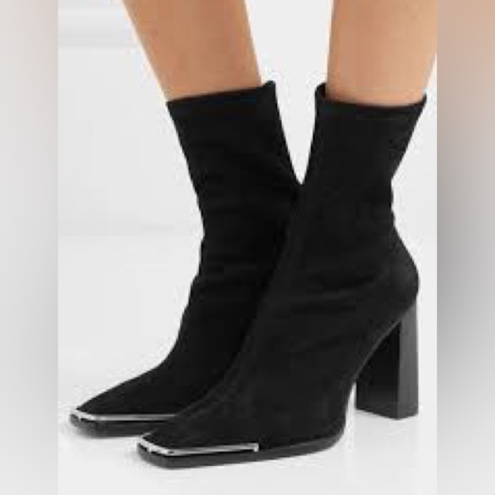 Alexander Wang Mascha boots in black suede